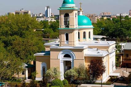 Храм Воскресения Словущего в Даниловской слободе